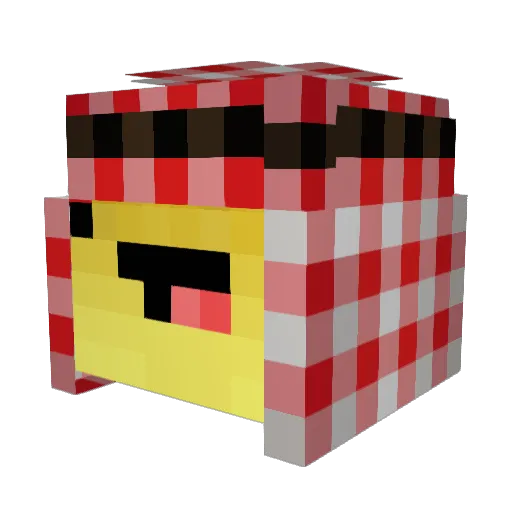 Minecraft-Avatar von Foonfus: Kopf als 3D-Render