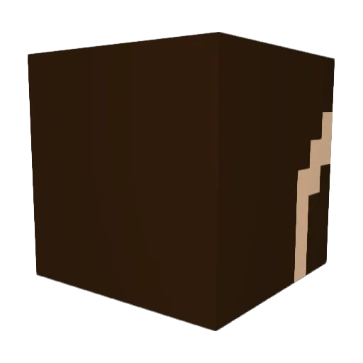 Foostini Minecraft avatar head, 3D render