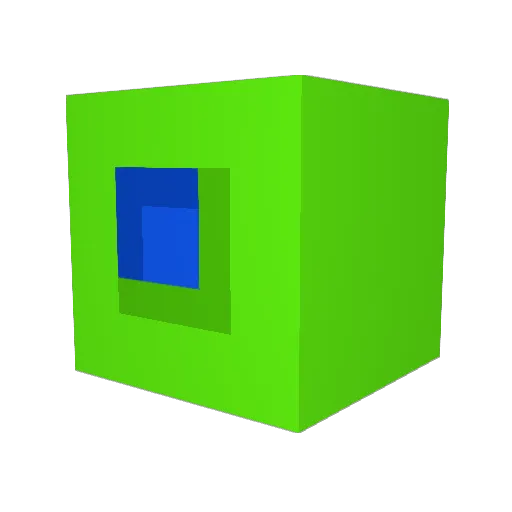 FootFungiMagic Minecraft avatar head, 3D render