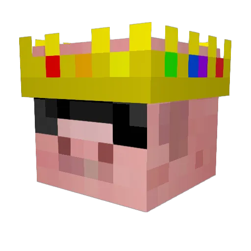 Foot_Imapickle Minecraft avatar head, 3D render