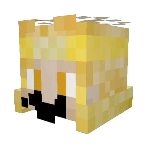 Footballgoat323 Minecraft avatar head, 3D render