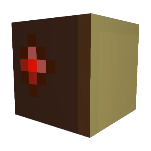 Footpac Minecraft avatar head, 3D render