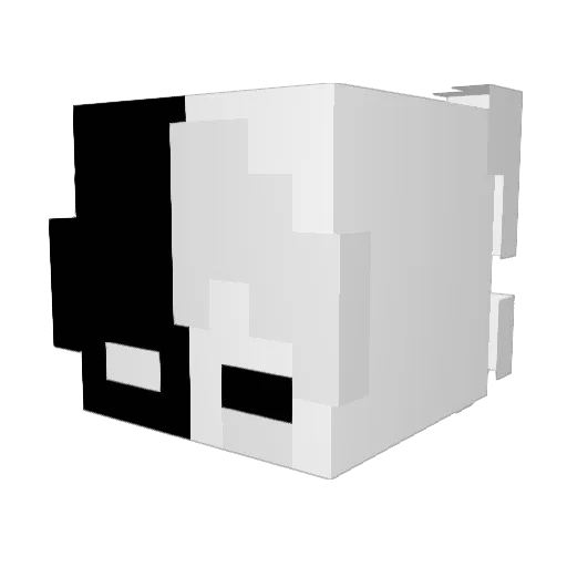 ForFeit_Gaming Minecraft avatar head, 3D render