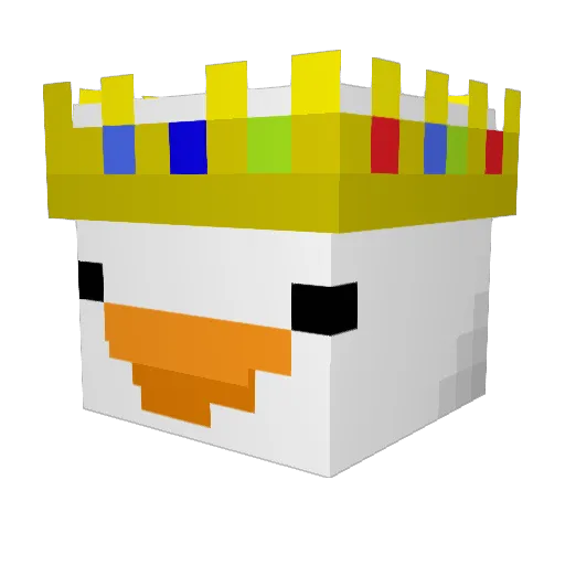 ForMoneyYea Minecraft avatar head, 3D render
