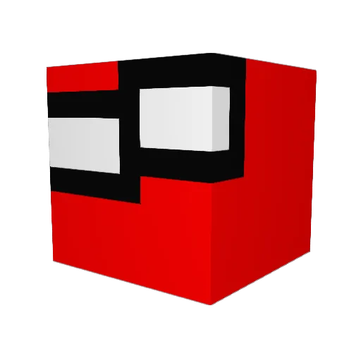ForbiddenRizzler Minecraft avatar head, 3D render