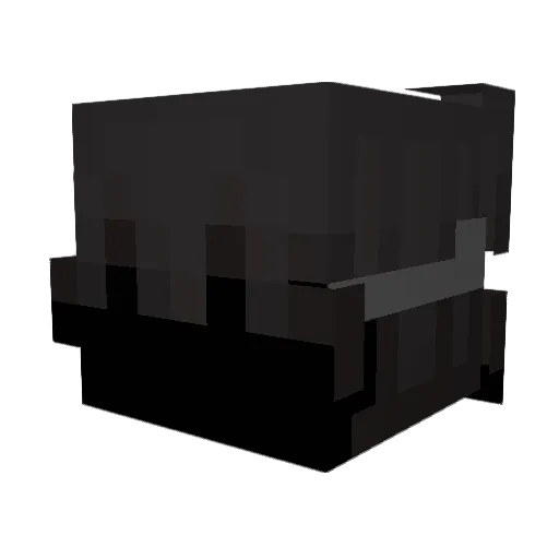 Forboxcs Minecraft avatar head, 3D render