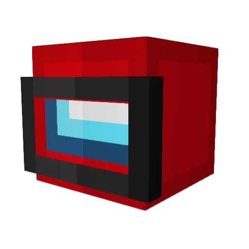 Forbzeee Minecraft avatar head, 3D render
