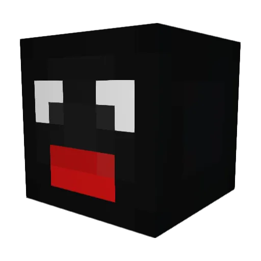 ForceKillz Minecraft avatar head, 3D render