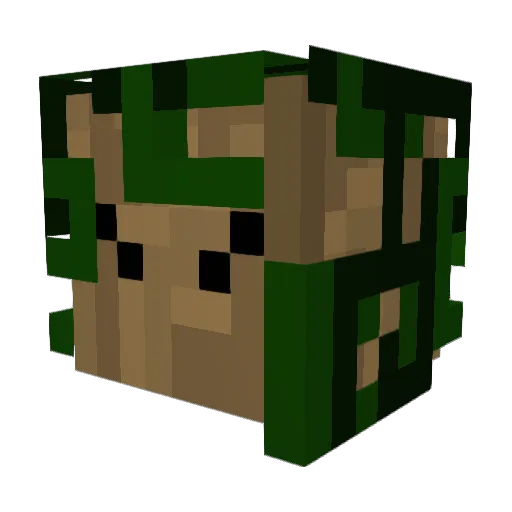 Forces112 Minecraft avatar head, 3D render