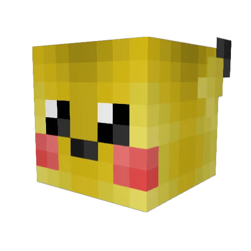 Ford3445 Minecraft avatar head, 3D render