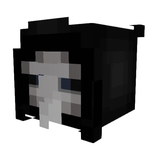 FordFelix Minecraft avatar head, 3D render