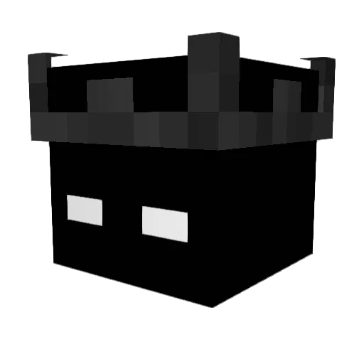 ForeseenDrake Minecraft avatar head, 3D render