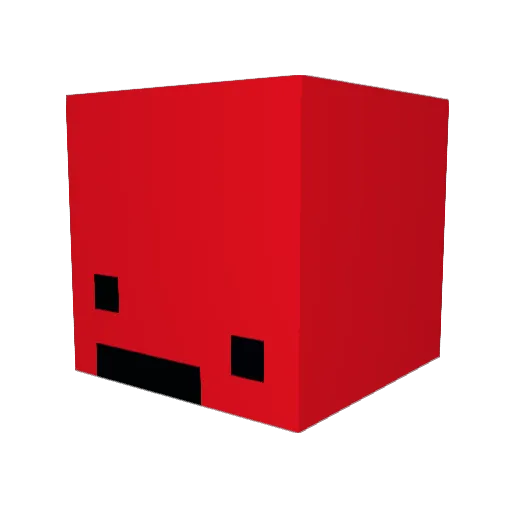 Forest996 Minecraft avatar head, 3D render