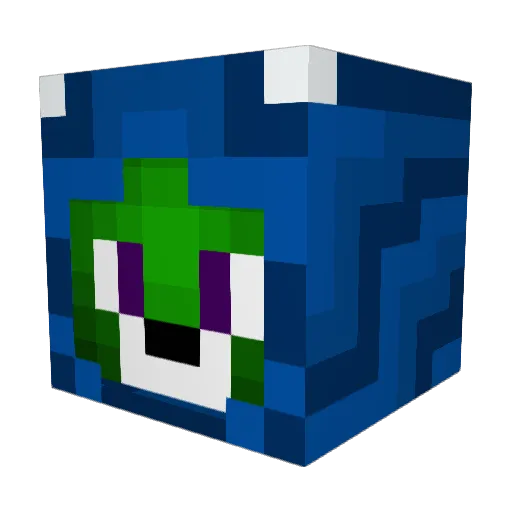 ForestarchersME Minecraft avatar head, 3D render