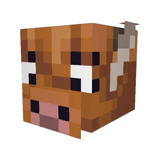 Forester_06 Minecraft avatar head, 3D render
