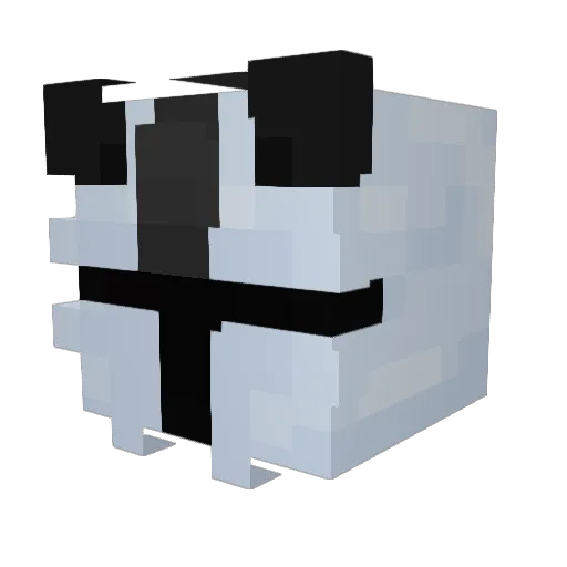 Forestnut_ Minecraft avatar head, 3D render