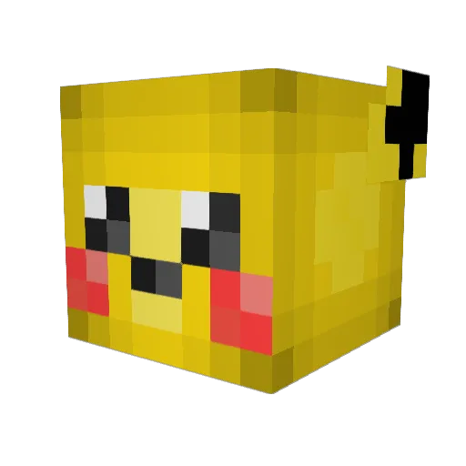ForeverAlexYT Minecraft avatar head, 3D render
