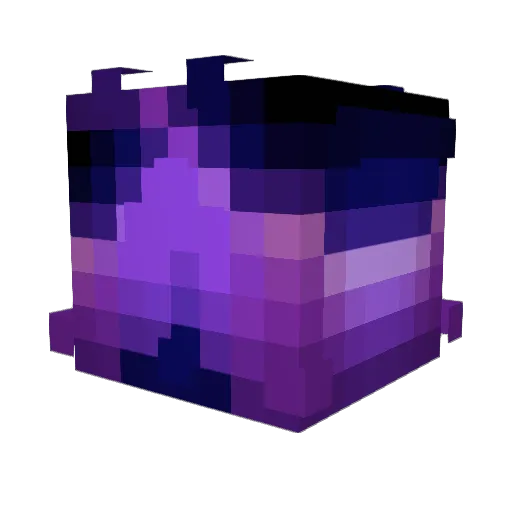 ForeverBloxian Minecraft avatar head, 3D render