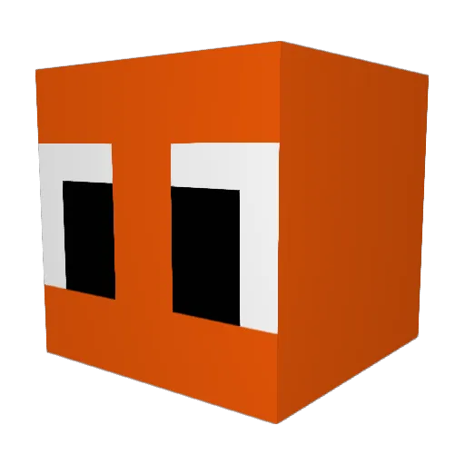 ForeverChip Minecraft avatar head, 3D render