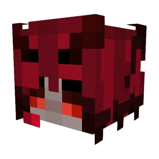 ForeverGrim Minecraft avatar head, 3D render