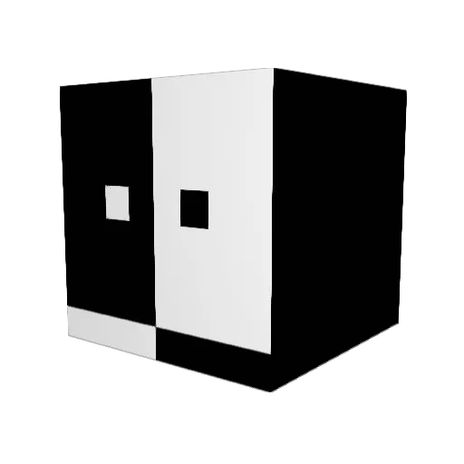 ForeverInsist Minecraft avatar head, 3D render