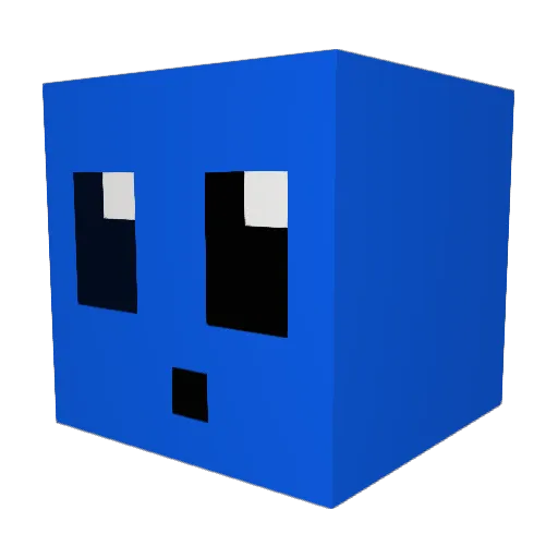 ForeverOceanMan Minecraft avatar head, 3D render