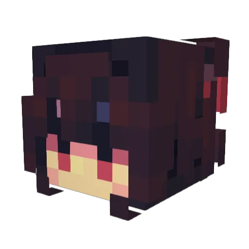 ForeverSaLado Minecraft avatar head, 3D render