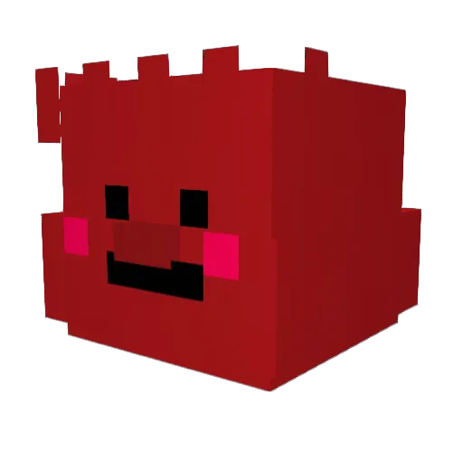 ForeverW1nter Minecraft avatar head, 3D render