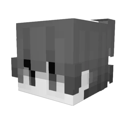 ForeverWithJesus Minecraft avatar head, 3D render
