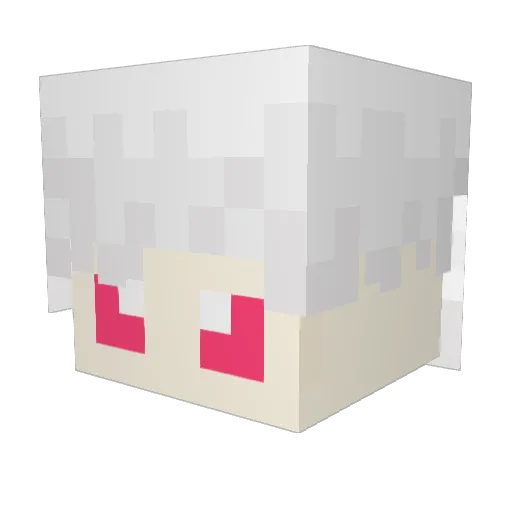 ForgeThrone Minecraft avatar head, 3D render
