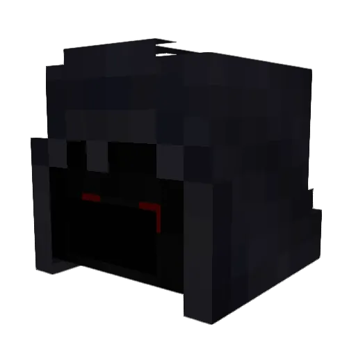 ForgetMeNot9649 Minecraft avatar head, 3D render