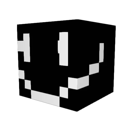 ForgottenVoid00 Minecraft avatar head, 3D render