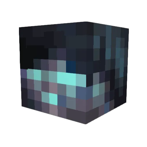 Forgottenb1ade Minecraft avatar head, 3D render