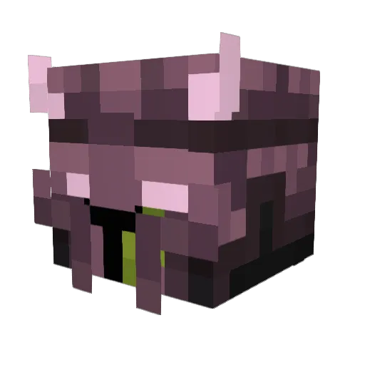 ForkTheHouseWife Minecraft avatar head, 3D render