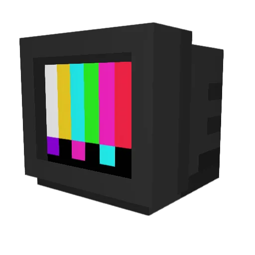 Forky_9 Minecraft avatar head, 3D render