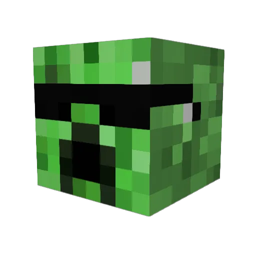 ForlornSage Minecraft avatar head, 3D render