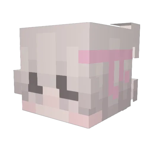 ForlornSovereign Minecraft avatar head, 3D render