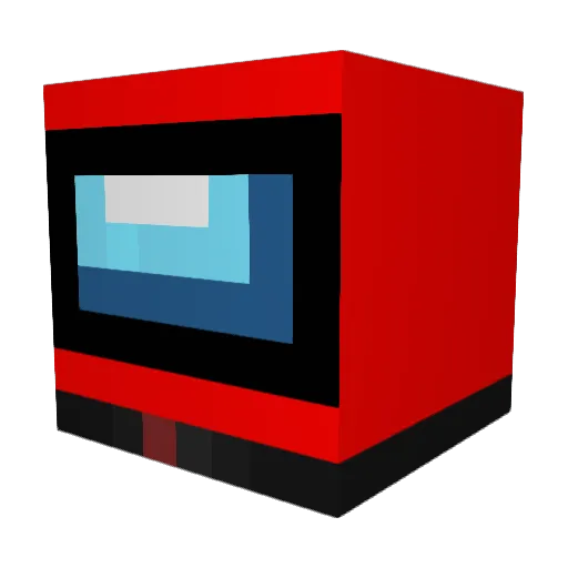 FormerDragonfire Minecraft avatar head, 3D render