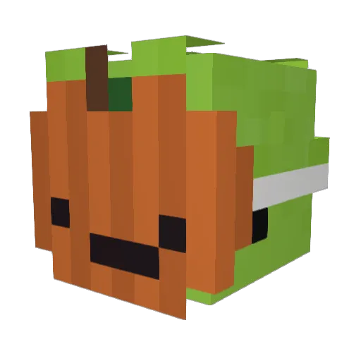 FormerGorgon154 Minecraft avatar head, 3D render