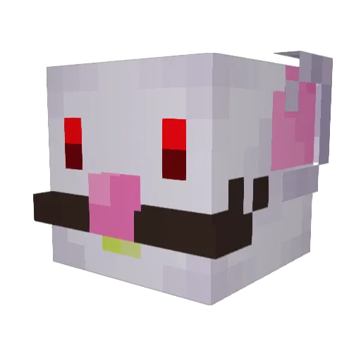 ForoMinecraft Minecraft avatar head, 3D render