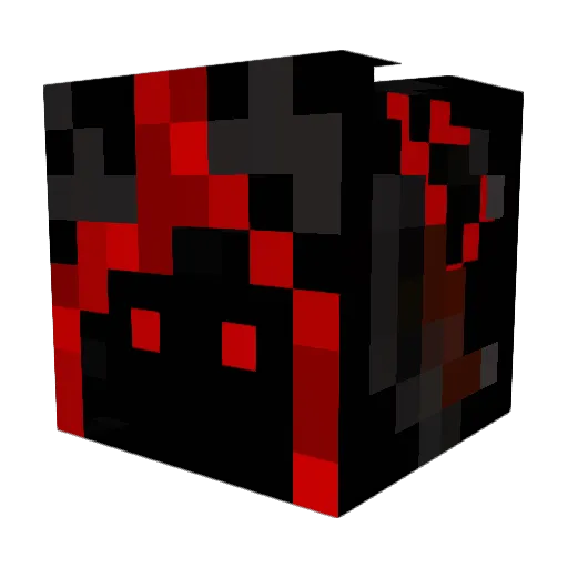 ForsakenPhoenix_ Minecraft avatar head, 3D render
