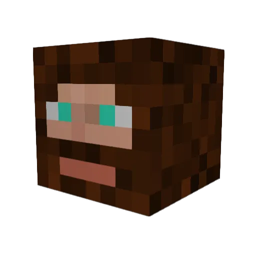 Forsaken_DAemon Minecraft avatar head, 3D render