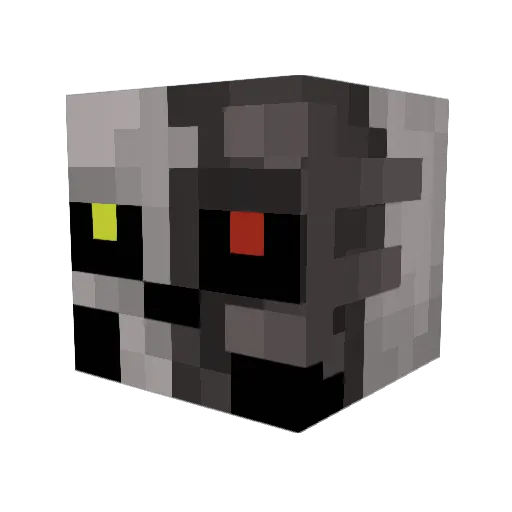 Forsakenfury87 Minecraft avatar head, 3D render