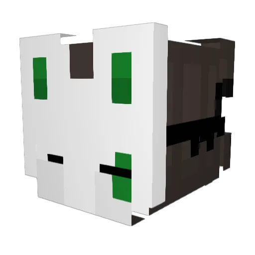 ForstKelsey Minecraft avatar head, 3D render