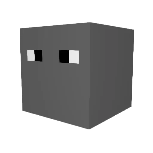 Forsworn Minecraft avatar head, 3D render
