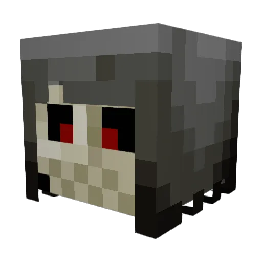 FortniteMemes Minecraft avatar head, 3D render