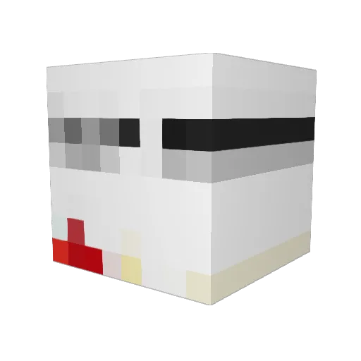 Fortnitepro0379 Minecraft avatar head, 3D render
