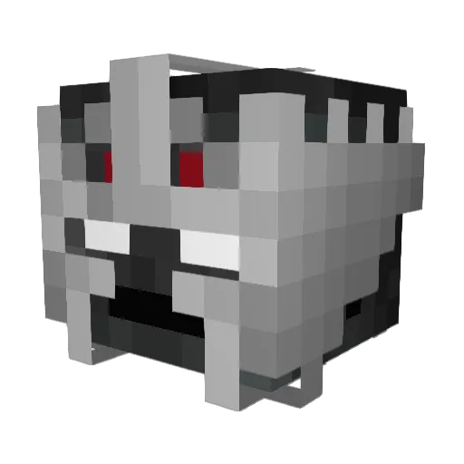 FortuneSZ Minecraft avatar head, 3D render