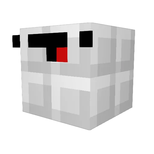 FortuneTheGamer Minecraft avatar head, 3D render