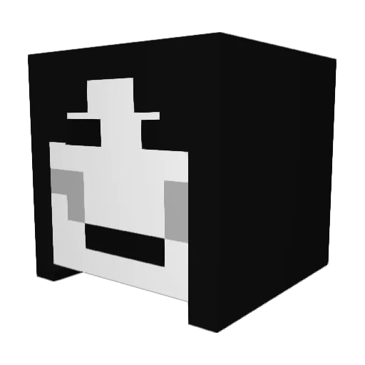 Fortwenty420 Minecraft avatar head, 3D render